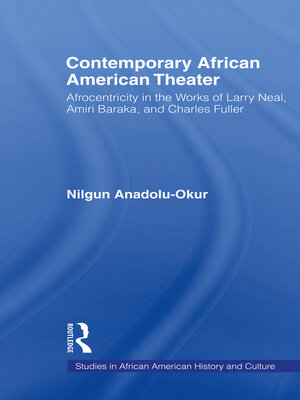 cover image of Contemporary African American Theater
